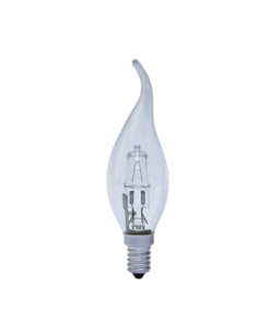 لامپ هالوژن 42 وات شمعی اشکی شفاف پارس شهاب